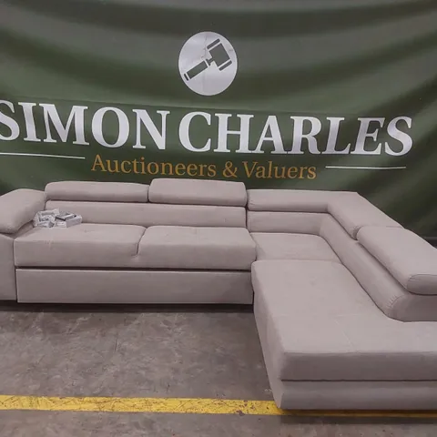 QUALITY DESIGNER FLAVIUS CORNER SOFA BED