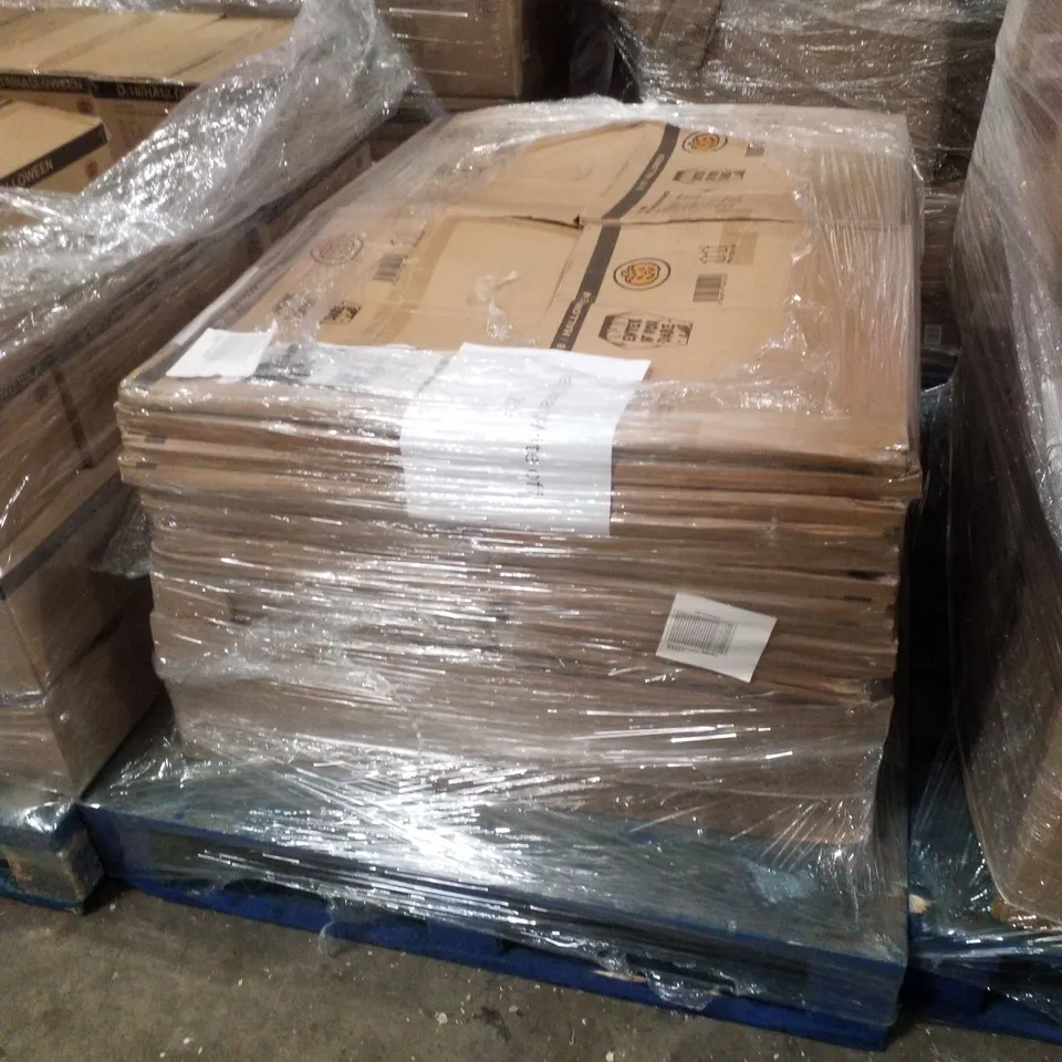 PALLET CONTAINING APPROXIMATELY 88 BOXES OF 24 BRAND NEW HALLOWEEN DECORATIVE "ENTER IF YOU DARE" SIGNS
