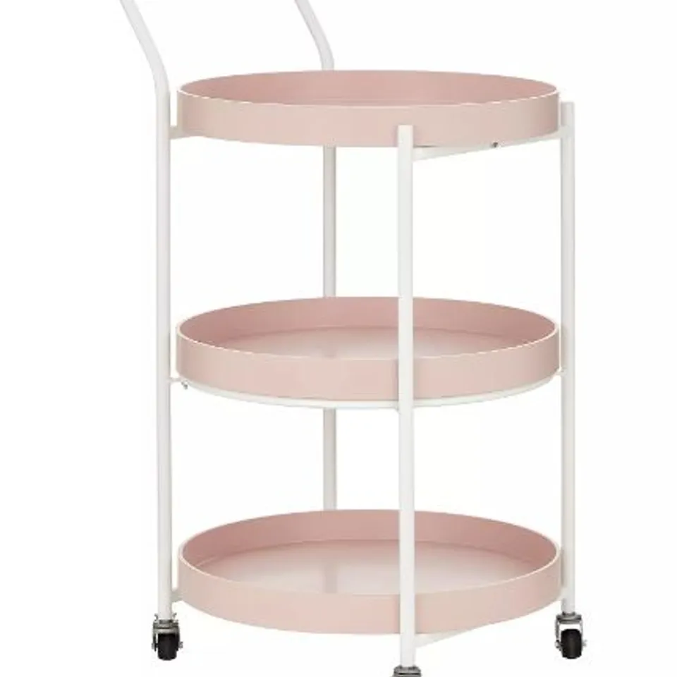 BOXED DARCY ROUND DRINKS TROLLEY