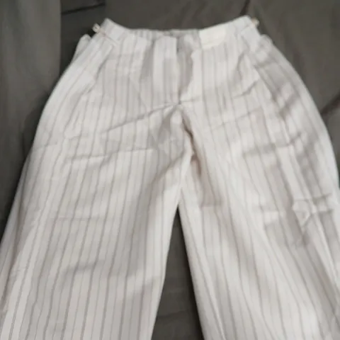 ABERCROMBIE & FITCH STRIPED TROUSERS, UK 26 REGULAR