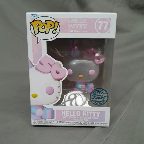 POP HELLO KITTY 50TH ANNIVERSARY SPECIAL EDITION VINYL FIGURE - 77