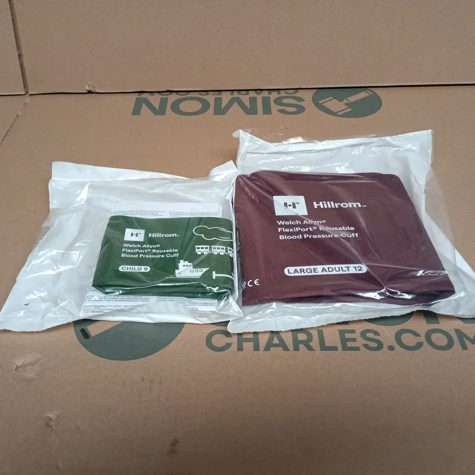 HILLROM ADULT AND CHILD BLOOD PRESSURE CUFFS