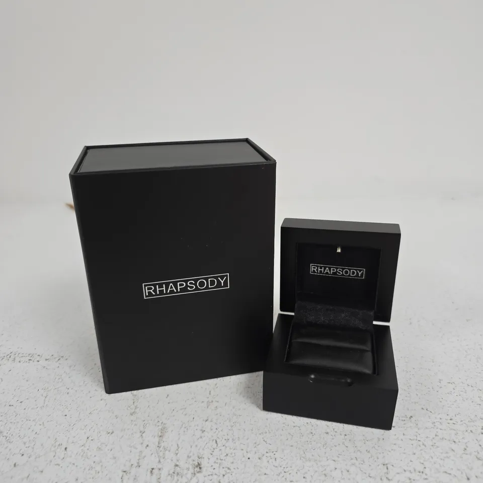 APPROXIMATELY 20 RHAPSODY RING CASES IN BLACK