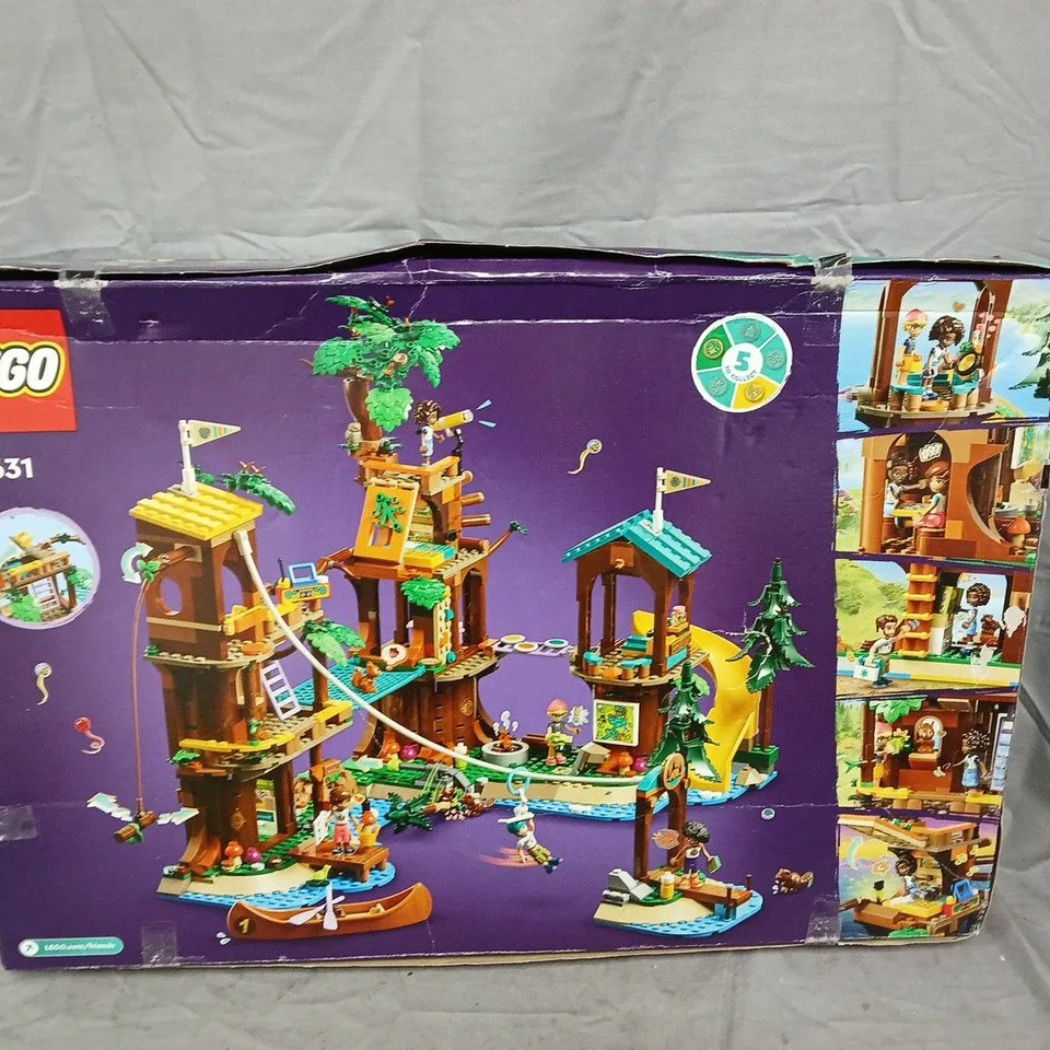 BOXED LEGO FRIENDS ADVENTURE CAMP TREE HOUSE MINI-DOLLS SET 42631
