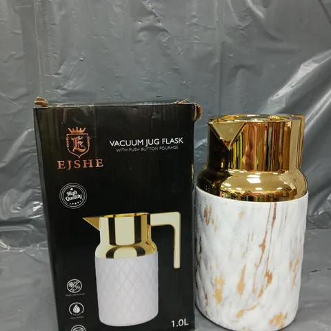 BOXED EJSHE VACUUM FLASK IN WHITE (1000ml)