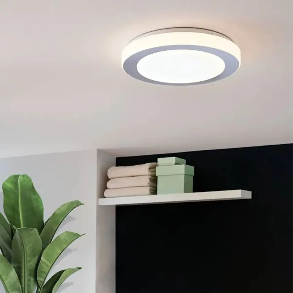 BOXED EGLO CARPI LED ROUND FLUSH CEILING LIGHT