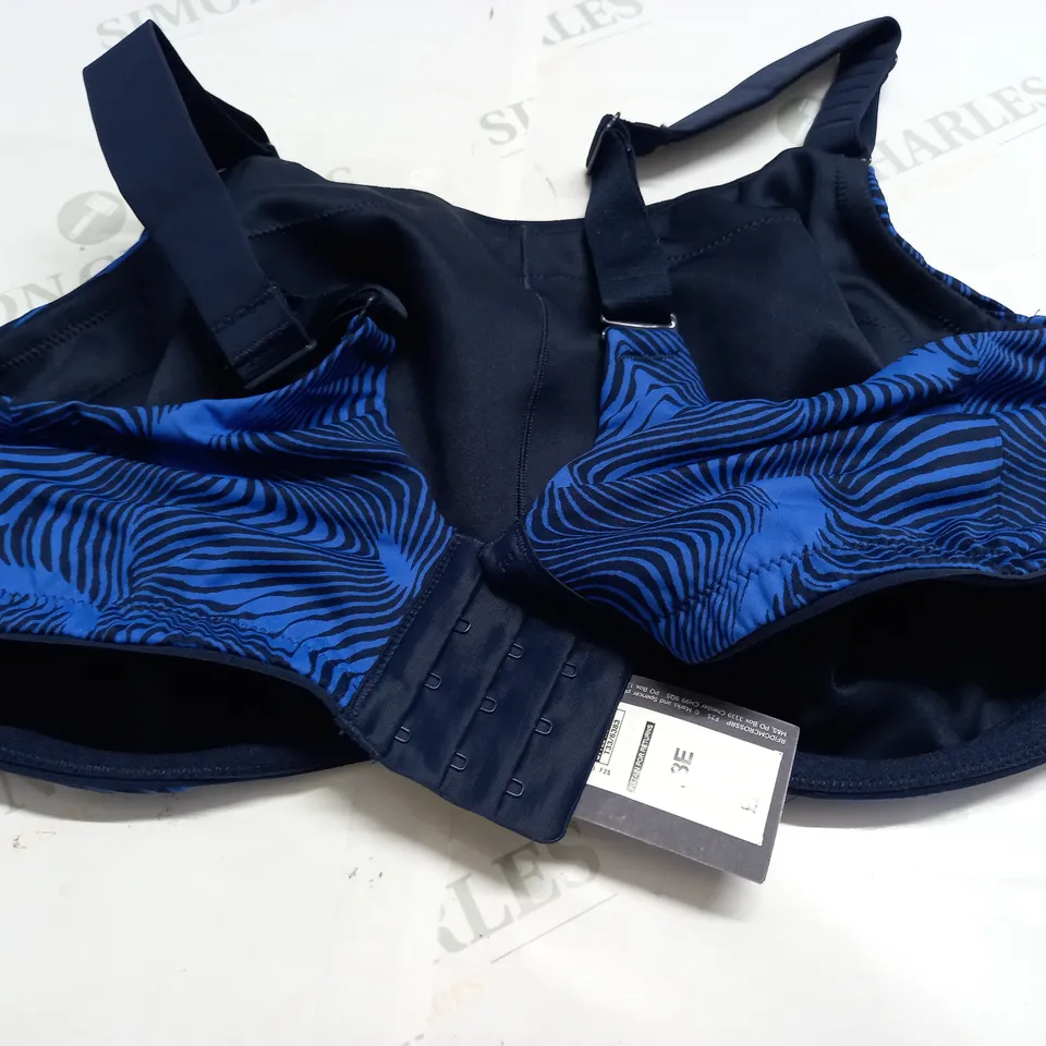 GOODMOVE BLUE SPORTS BRA - 38E
