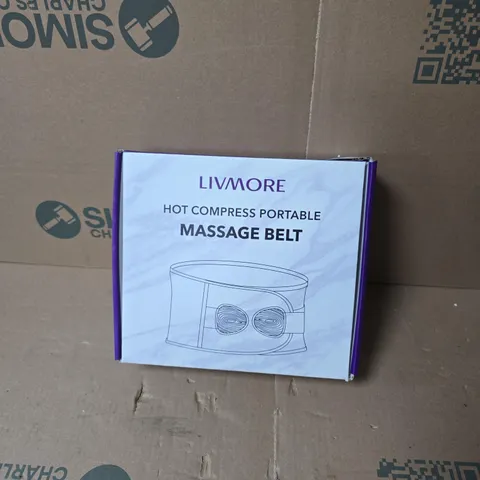 LIVMORE HOT COMPRESS PORTABLE MASSAGE BELT