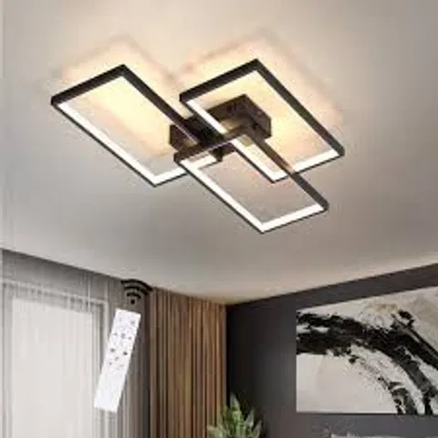 BOXED BERGEVIN LED SEMI FLUSH MOUNT (1 BOX)