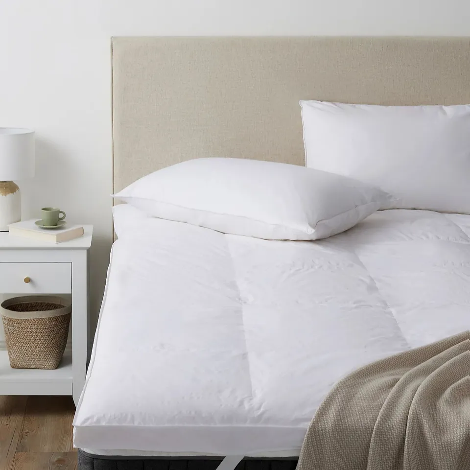 NORTHERN NIGHTS DUCK FEATHER AND DOWN MATTRESS TOPPER - DOUBLE