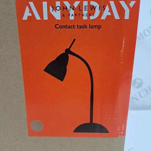 BOXED JOHN LEWIS CONTACT TASK LAMP 