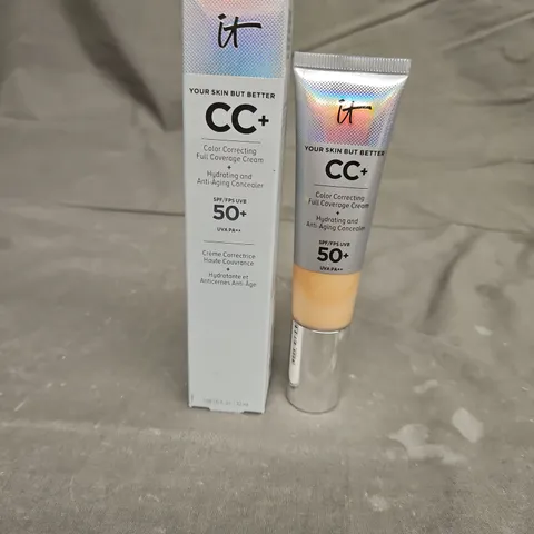 BOXED IT CC+ COLOUR CORRECTING FULL COVERAGE CREAM IN LIGHT 32ML
