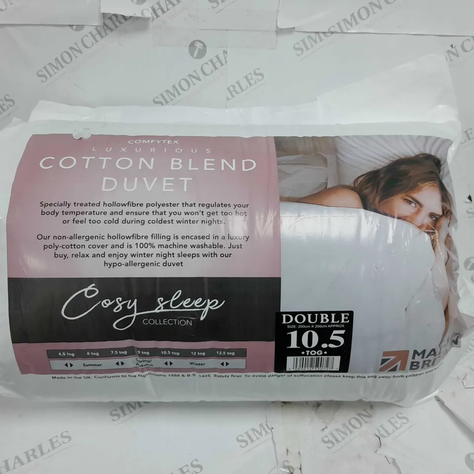 COMFYTEX COTTON BLEND DUVET SIZE DOUBLE