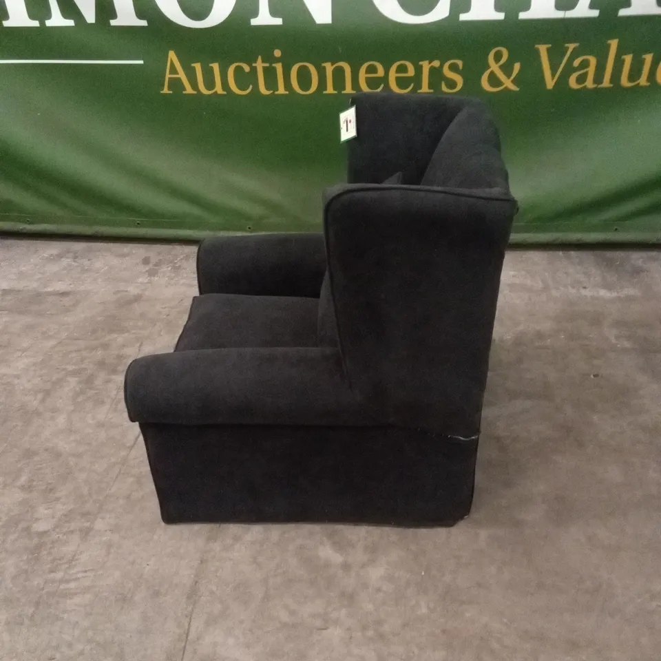 DENTON GRACE CHENILLE FABRIC WING CHAIR RRP £339