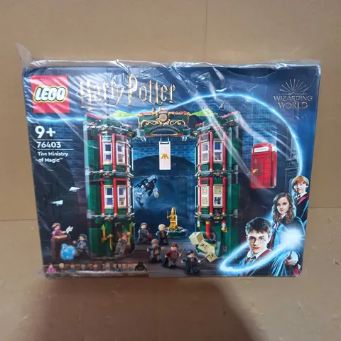 BOXED LEGO HARRY POTTER MINISTRY OF MAGIC (76403 SET)