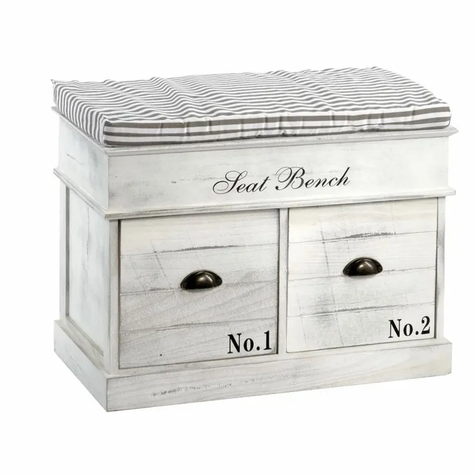 ANDREAS UPHOLSTERED STORAGE BENCH