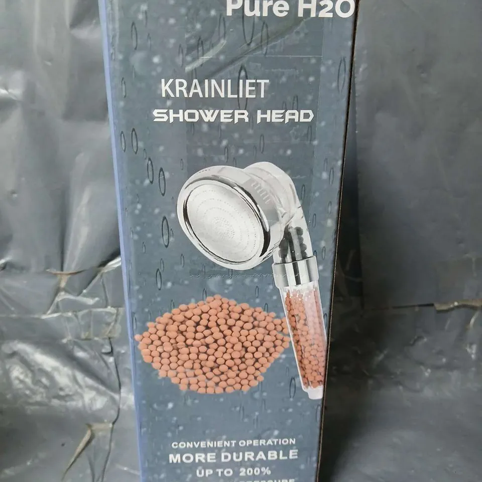 BOXED KRAINLIET PURE H20 SHOWER HEAD