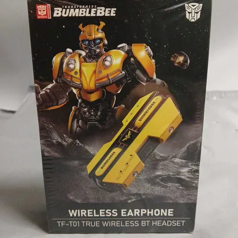 SEALED TRANSFORMERS BUMBLEBEE WIRELESS EARPHONES 