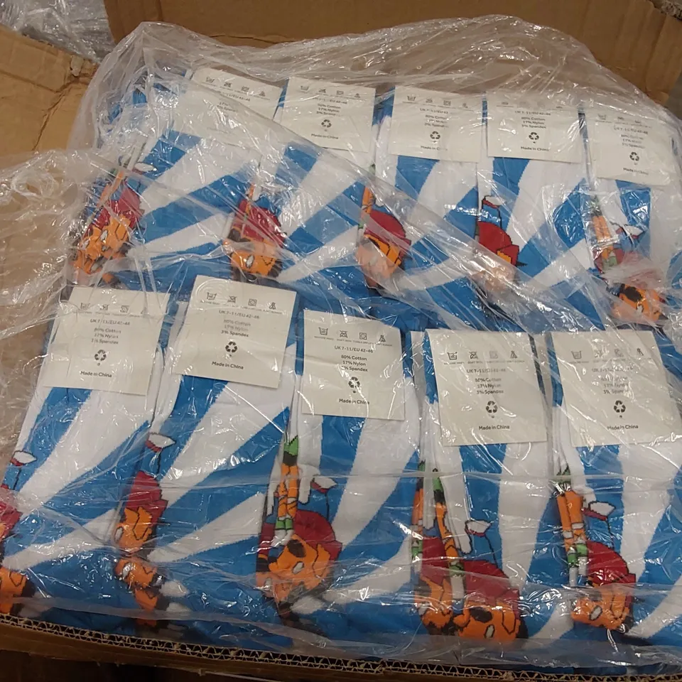 BOX OF APPROXIMATELY 360 PAIRS OF BRAND NEW BIER CO SOCKS (1 BOX)