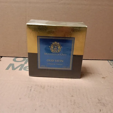 BOXED AND SEALED MINISTRY OF OUD OUD SATIN EXTRAIT DE PARFUM 100ML