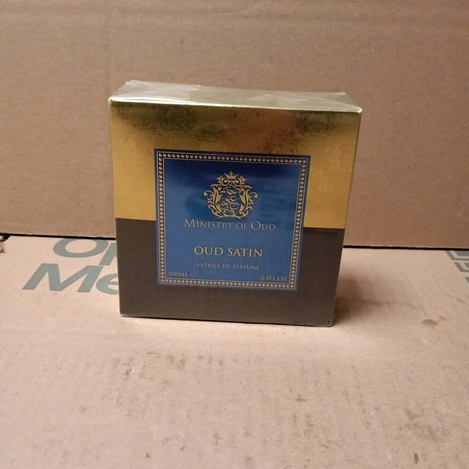 BOXED AND SEALED MINISTRY OF OUD OUD SATIN EXTRAIT DE PARFUM 100ML