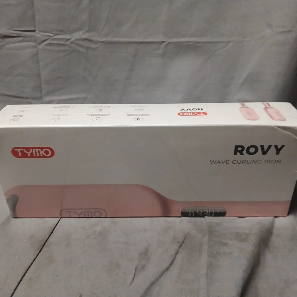 BOXED AND SEALED TYMO ROVY WAVE CURLING IRON