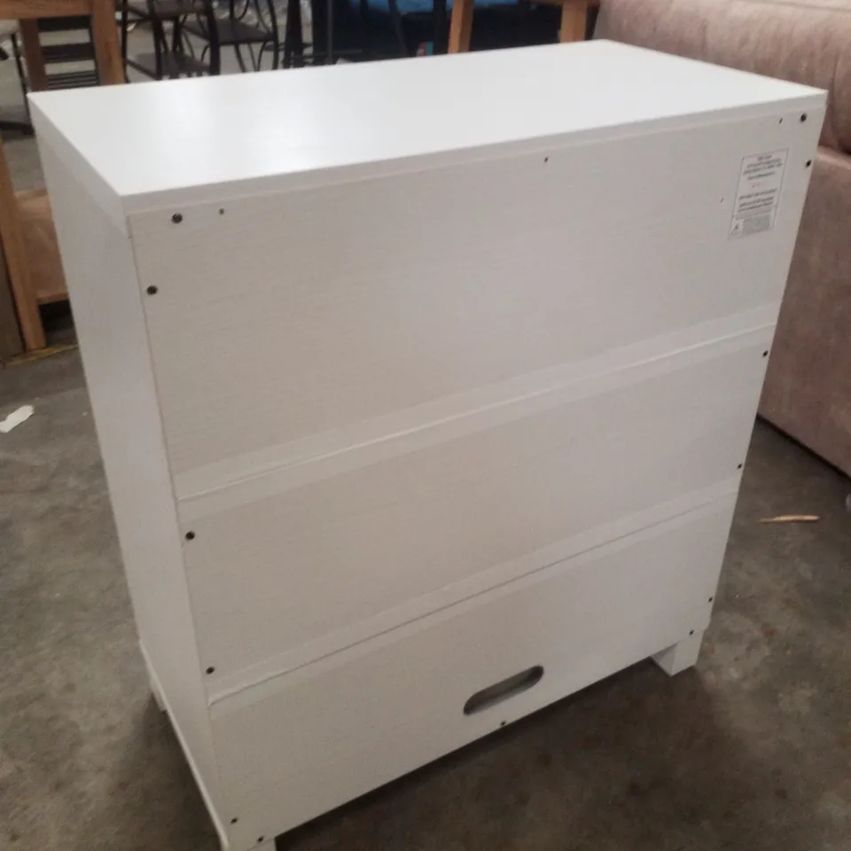 ORIDATOWN 2 - DOOR RECTANGLE ACCENT CABINET - WHITE