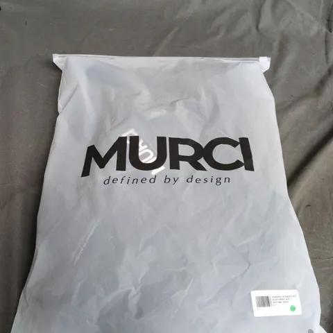 MURCI LACE & VELVET DRAPED MAXI DRESS – BLACK - SIZE 6 - BAGGED