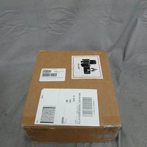 SFIXX SET OF TWO RECHARGEABLE GLASS WALL LIGHTS WITH REMOTE