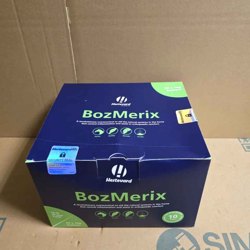 BOZMERIX EQUINE NUTRACEUTICAL SUPPLEMENT - 60 X 10G SACHETS (HESTEVARD)