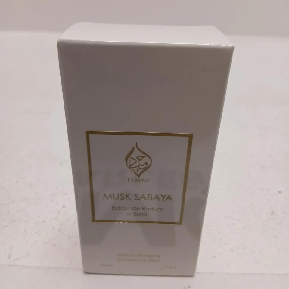 BOXED HUMAYD MUSK SABAYA EXTRAIT DE PARFUM 50ML