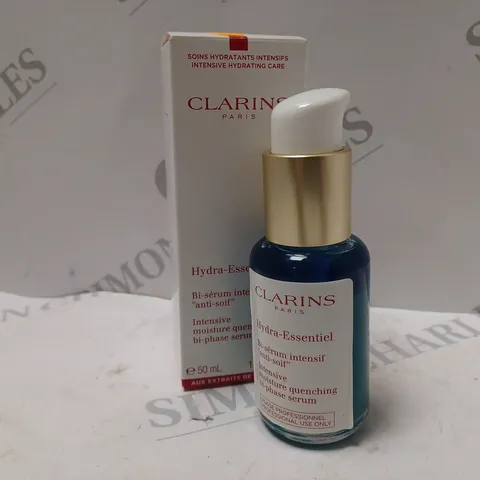 BOXED CLARINS INTENSIVE MOISTURE QUENCHING BI-PHASE SERUM (50ml)