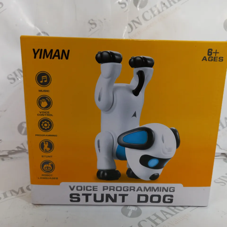 BOXED YIMAN VOICE PROGRAMMING STUNT DOG