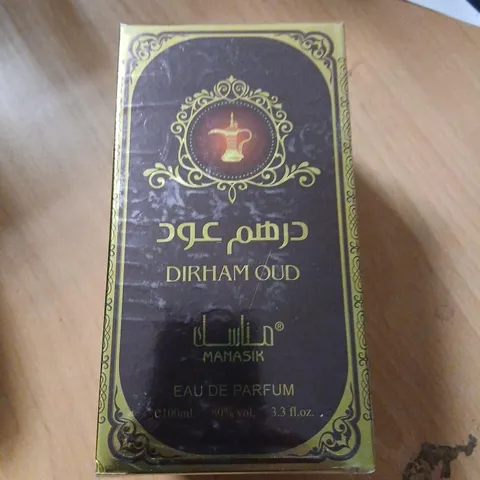 BOXED AND SEALED DIRHAM OUD MANASIK EAU DE PARFUM 100ML