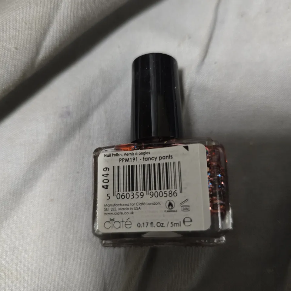 CIATÉ LONDON NAIL POLISH COLLECTION – GLITTER & SEQUIN FINISHES (BOX OF 40+ MINI BOTTLES)