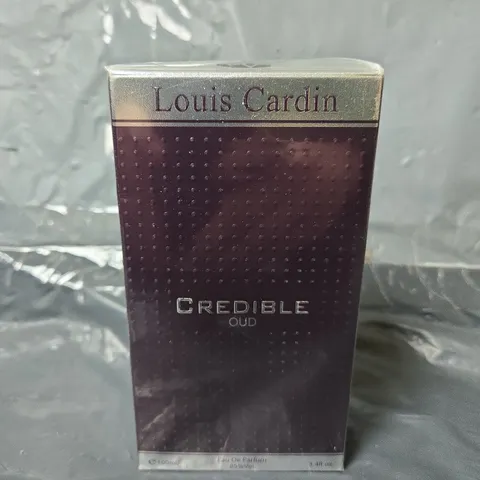 BOXED AND SEALED LOUIS CARDIN CREDIBLE OUD EAU DE PARFUM MENS FRAGRANCE SPRAY (100ML)