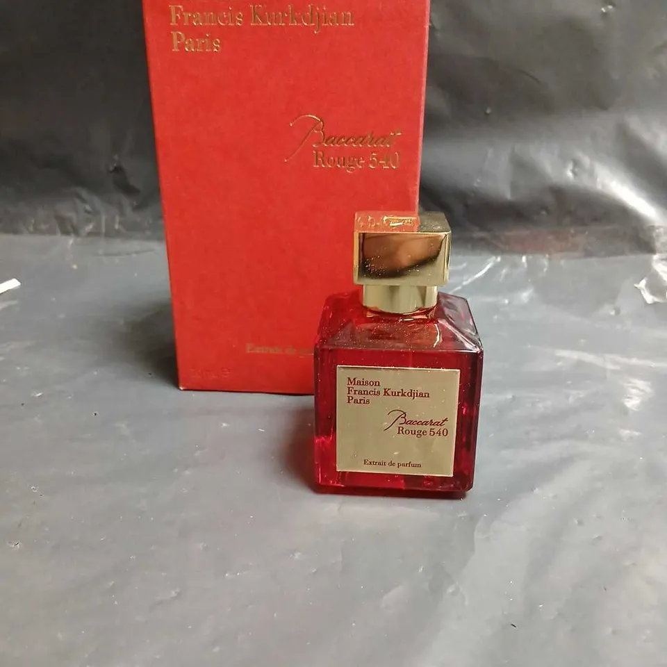 BOXED MAISON FRANCIS KURKDJIAN BACCARAT ROUGE 540 EXTRAIT DE PARFUM 70ML