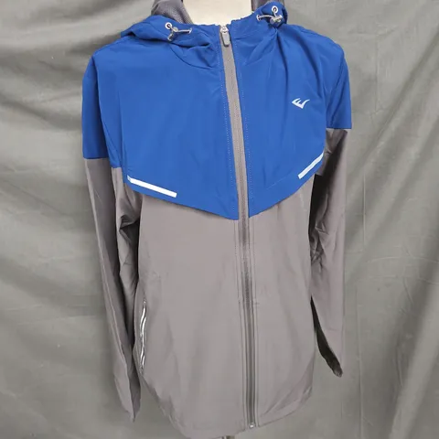 EVERLAST FLEX JACKET IN GREY/BLUE SIZE L