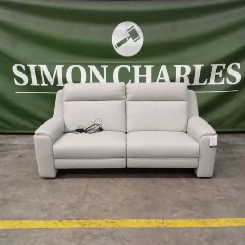 QUALITY DESIGNER ITALIAN MADE GIORGIA 3 SEATER LEATHER ELECTRIC RECLINER SOFA