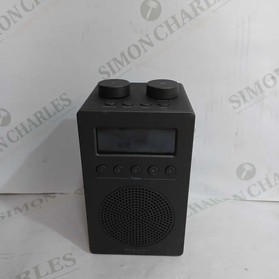 JOHN LEWIS SOLO DAB+/FM DIGITAL RADIO