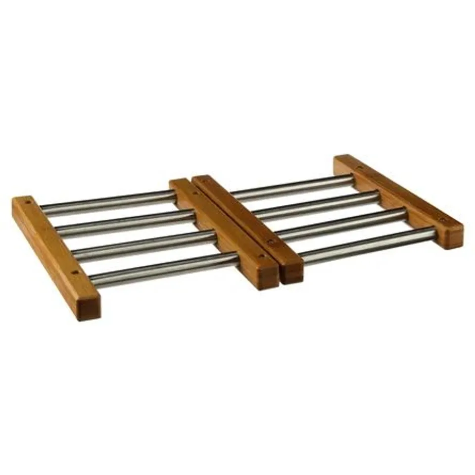 BOXED EXTENDABLE BAMBOO TRIVET