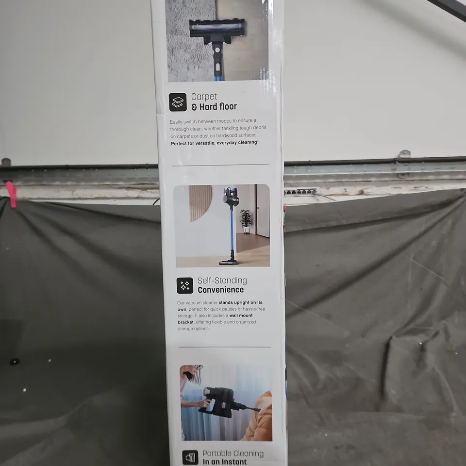 KEPLIN 2-IN-1 CORDLESS VACUUM CLEANER – BOXED