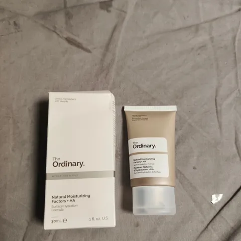 THE ORDINARY NATURAL MOISTURIZING FACTORS + HA MOISTURISER 30ML