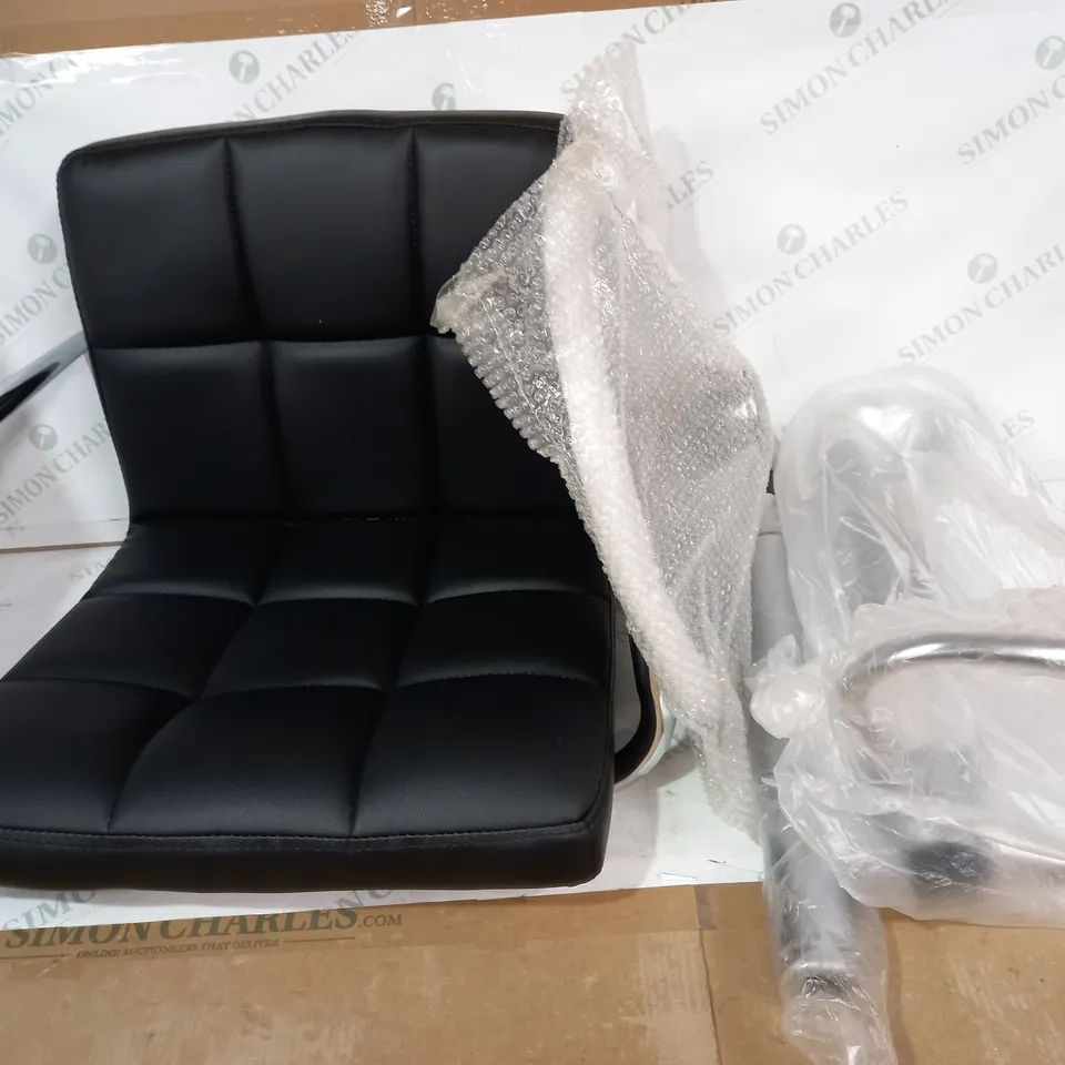 BOXED UNBRANDED BARSTOOL IN BLACK