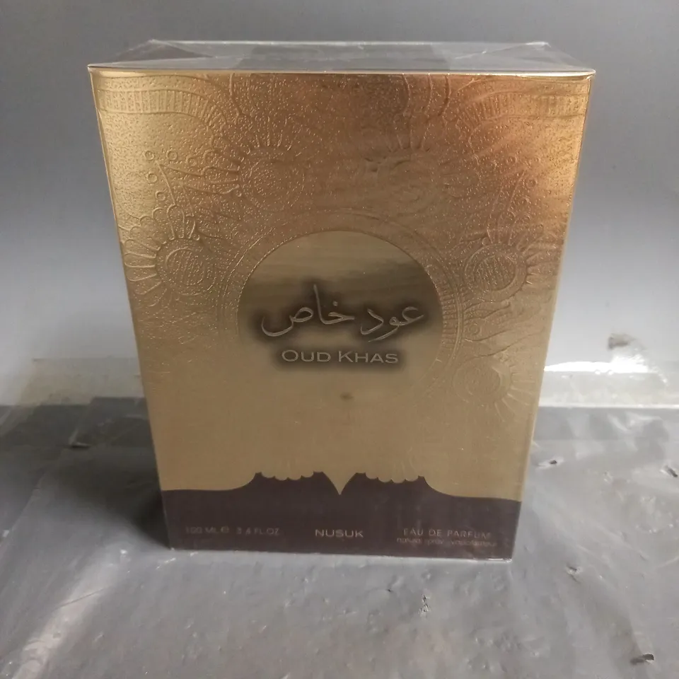 SEALED X6 NUSUK "OUD KHAS" EAU DE PARFUM 100ML