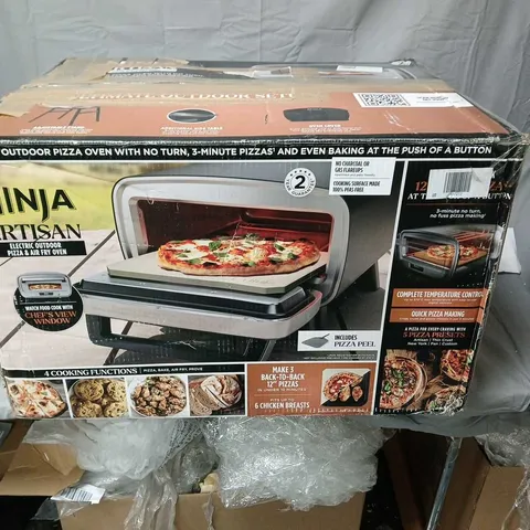 NINJA ARTISAN PIZZA OVEN WITH COVER MO201UK