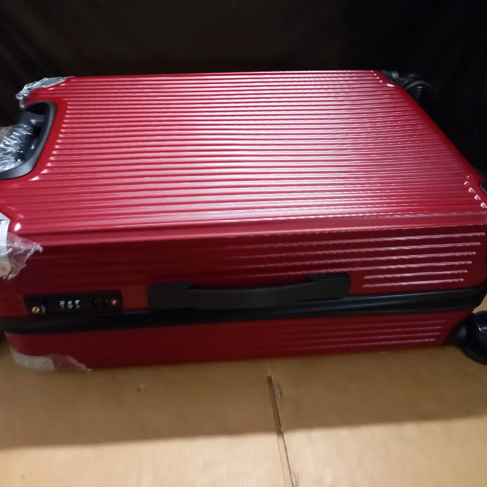 ATX LUGGAGE 65l HARD SHELLED CASE IN RED 