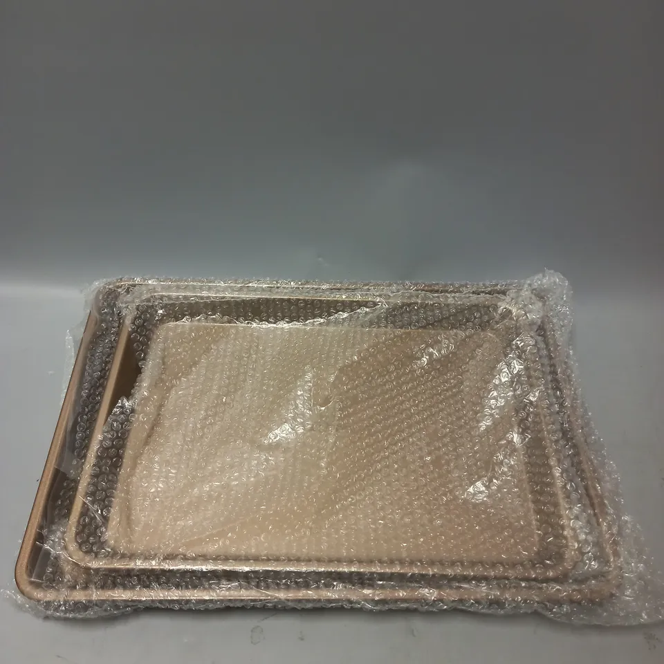BOXED NUTRICHEF KITCHEN OVEN BAKING PANS NON-STICK 