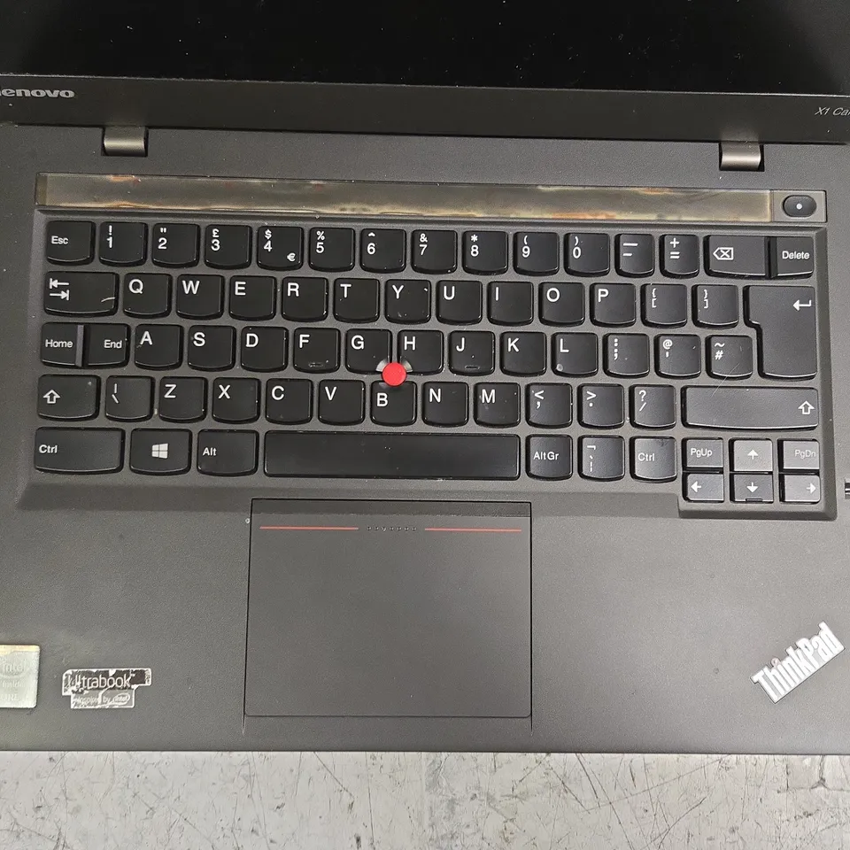 LENOVO THINKPAD X1 CARBON 2ND GEN LAPTOP IN BLACK