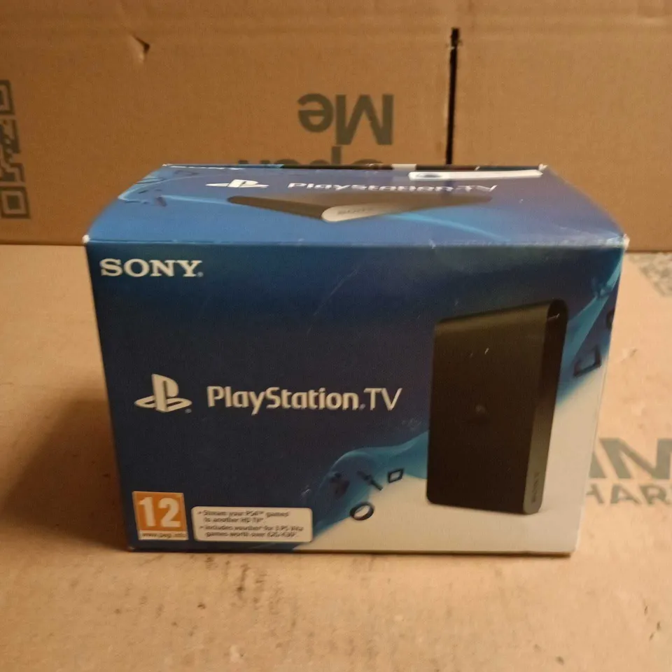 SONY PLAYSTATION TV (PS TV) WITH POWER ADAPTOR AND HDMI LEAD – BOXED